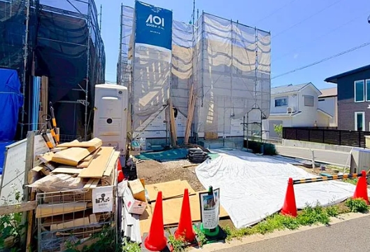 相模原市緑区下九沢の新築戸建て1号棟の外観の写真