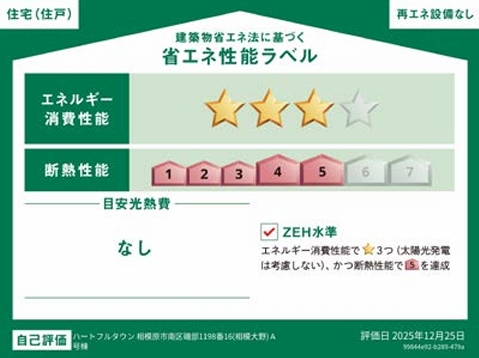 相模原市南区磯部の新築戸建てA号棟の設備の写真