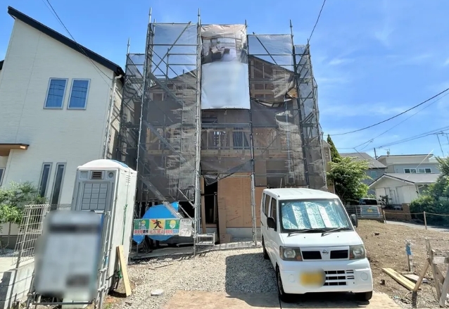 相模原市南区上鶴間1丁目の新築戸建て1号棟の外観の写真