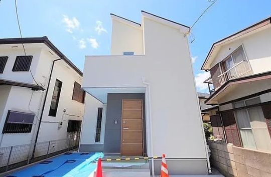 相模原市南区大野台7丁目の新築戸建ての外観の写真