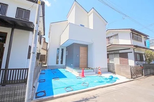 相模原市南区大野台7丁目の新築戸建ての外観の写真