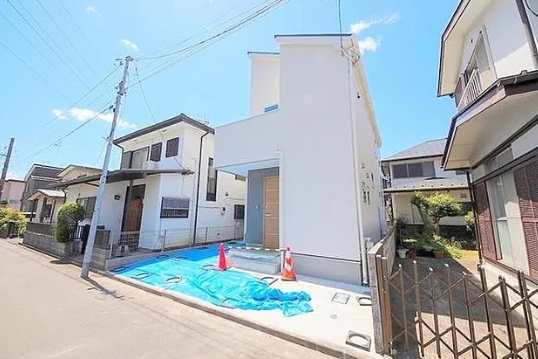 相模原市南区大野台7丁目の新築戸建ての外観の写真