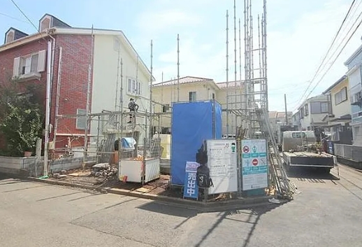 相模原市南区栄町の新築戸建ての外観の写真