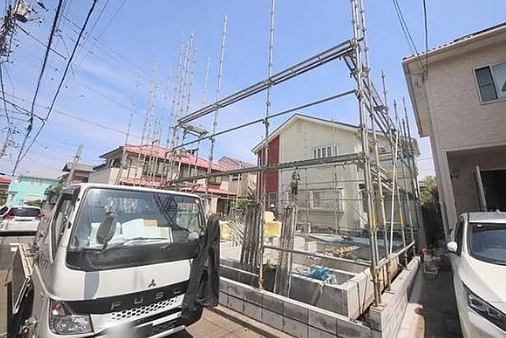 相模原市南区栄町の新築戸建ての外観の写真