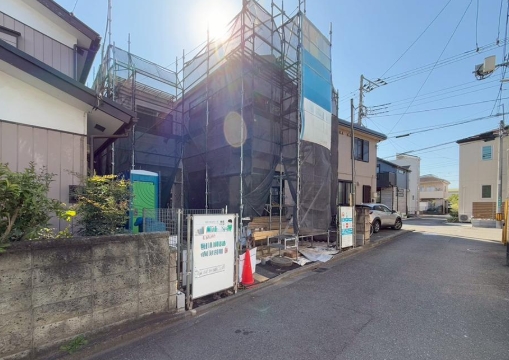 相模原市南区栄町の新築戸建ての外観の写真