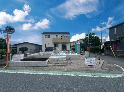 相模原市中央区上矢部2丁目の新築戸建ての外観の写真