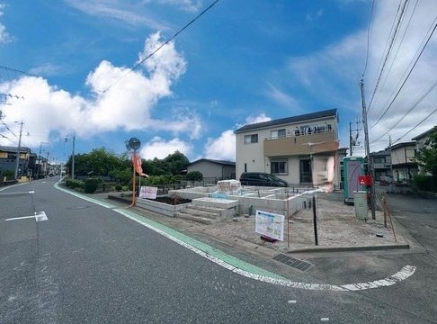 相模原市中央区上矢部2丁目の新築戸建ての外観の写真