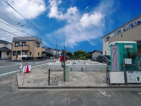 相模原市中央区上矢部2丁目の新築戸建ての外観の写真