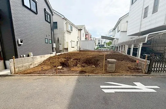 相模原市中央区すすきの町の新築戸建ての外観の写真