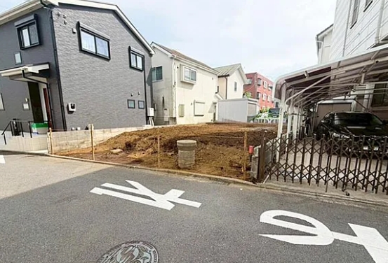 相模原市中央区すすきの町の新築戸建ての外観の写真