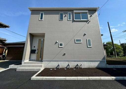 相模原市中央区田名塩田3丁目の新築戸建て2号棟の外観の写真