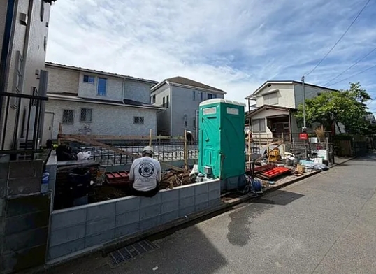 相模原市緑区橋本8丁目の新築戸建ての外観の写真