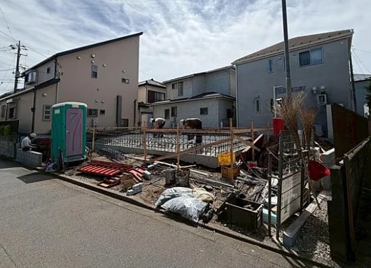 相模原市緑区橋本8丁目の新築戸建ての外観の写真