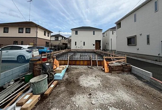 相模原市緑区大島の新築戸建ての外観の写真