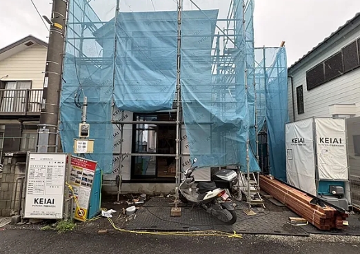 相模原市南区大野台4丁目の新築戸建ての外観の写真