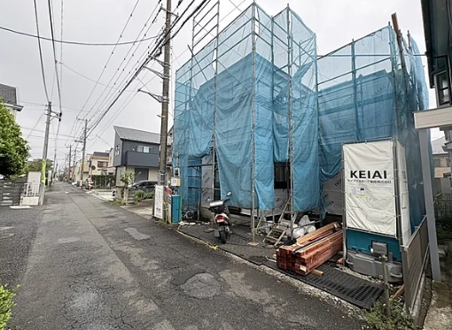 相模原市南区大野台4丁目の新築戸建ての外観の写真
