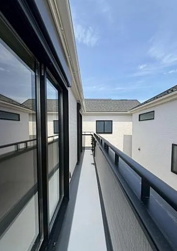 相模原市南区相模台7丁目の新築戸建てA号棟のバルコニーの写真