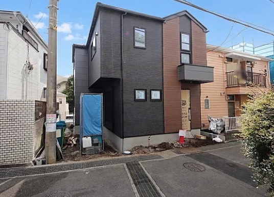 相模原市南区相模大野7丁目の新築戸建ての外観の写真