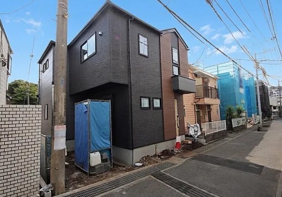 相模原市南区相模大野7丁目の新築戸建ての外観の写真