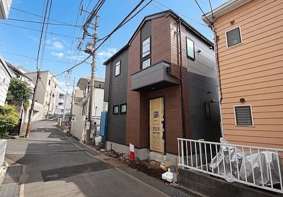 相模原市南区相模大野7丁目の新築戸建ての外観の写真