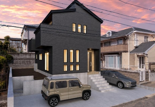 町田市金井ヶ丘3丁目の新築戸建ての外観の写真