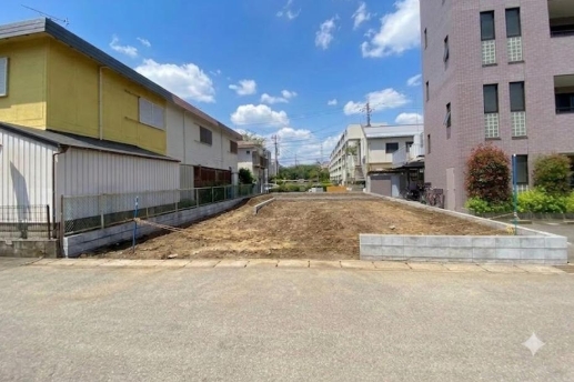 町田市木曽東1丁目の新築戸建の2号棟の外観の写真