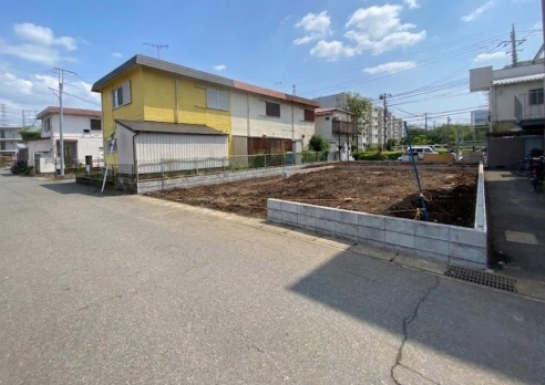 町田市木曽東1丁目の新築戸建の2号棟の外観の写真