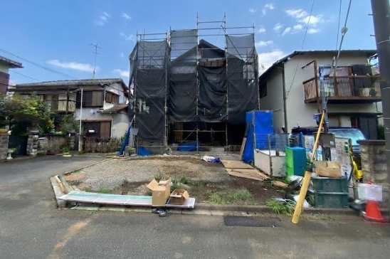 町田市木曽西5丁目の新築戸建の外観の写真