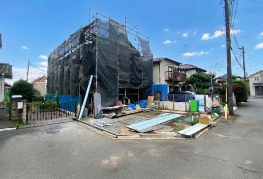 町田市木曽西5丁目の新築戸建の外観の写真