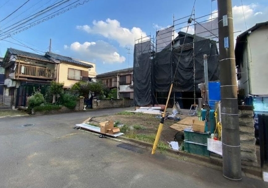 町田市木曽西5丁目の新築戸建の外観の写真