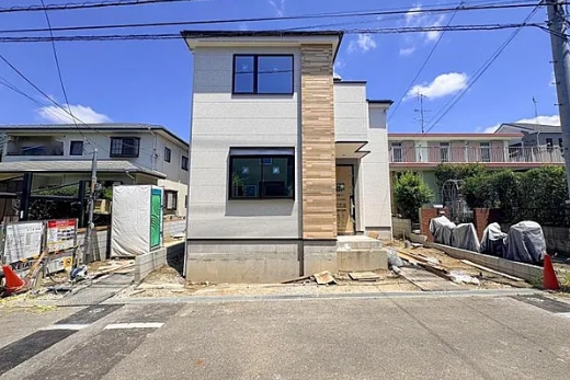 町田市成瀬台2丁目の新築戸建ての1号棟の外観の写真