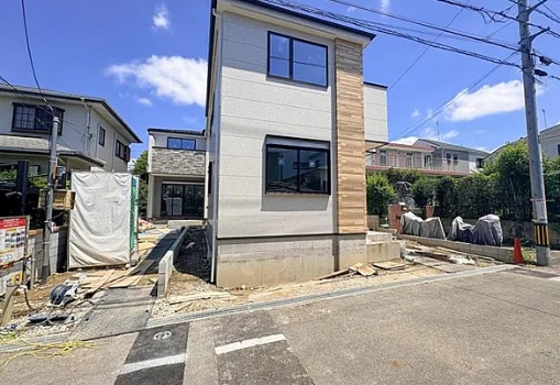 町田市成瀬台2丁目の新築戸建ての2号棟の外観の写真
