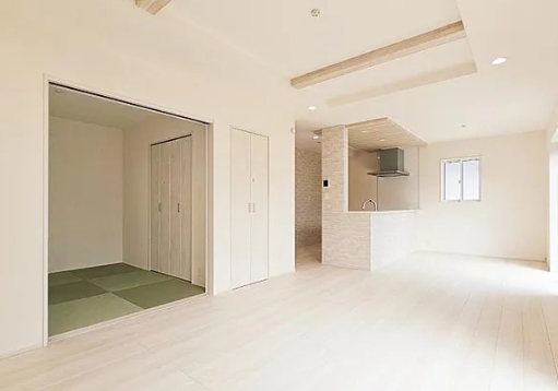町田市小山町の新築戸建の2号棟のダイニングの写真