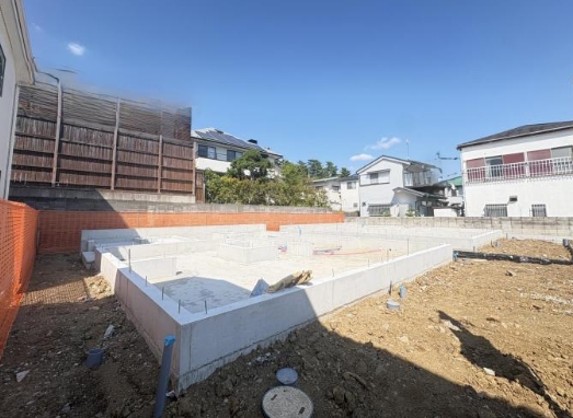 町田市鶴川3丁目の新築戸建の2号棟の外観の写真