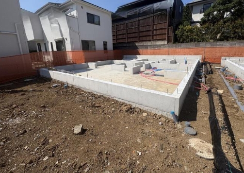 町田市鶴川3丁目の新築戸建の2号棟の外観の写真