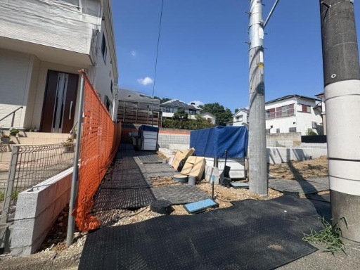 町田市鶴川3丁目の新築戸建の2号棟の外観の写真