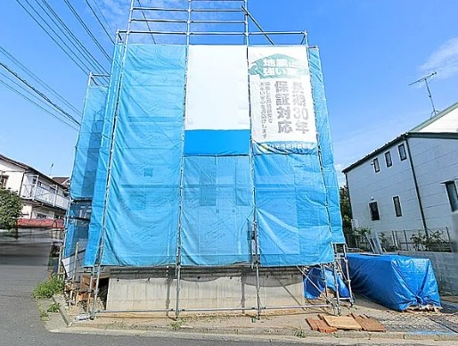 町田市鶴川4丁目の新築戸建ての外観の写真