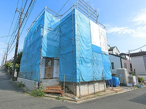 町田市鶴川4丁目の新築戸建ての外観の写真