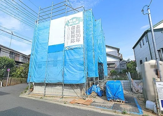 町田市鶴川4丁目の新築戸建ての外観の写真