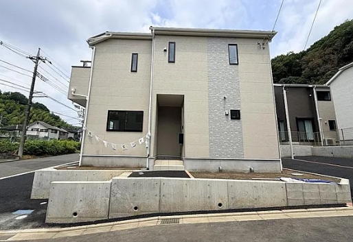 町田市図師町の新築戸建ての1号棟の外観の写真