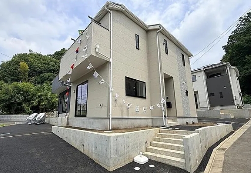 町田市図師町の新築戸建ての1号棟の外観の写真