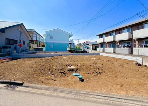 相模原市中央区上矢部4丁目の土地区画の外観の写真