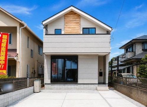 八王子市台町1丁目の新築戸建ての外観の写真