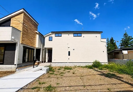 八王子市東浅川町の新築戸建ての2号棟の外観の写真