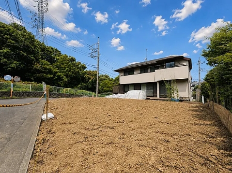 八王子市東中野の新築戸建ての外観の写真