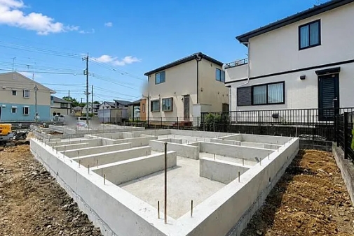 八王子市椚田町の新築戸建ての2号棟の外観の写真