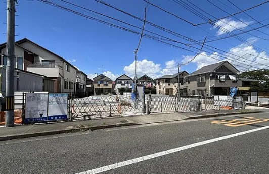 八王子市椚田町の新築戸建ての3号棟の外観の写真