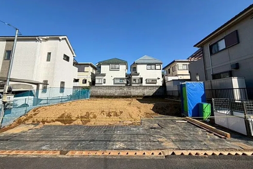 八王子市絹ヶ丘2丁目の新築戸建ての外観の写真