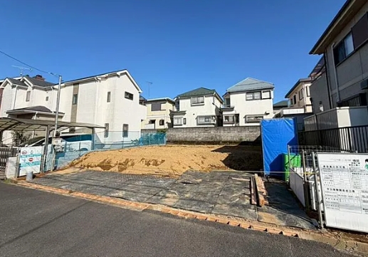八王子市絹ヶ丘2丁目の新築戸建ての外観の写真