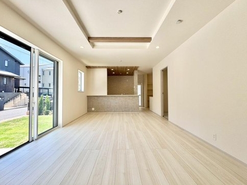八王子市北野台1丁目の新築戸建てのダイニングの写真